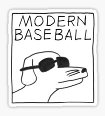 modern baseball Sticker