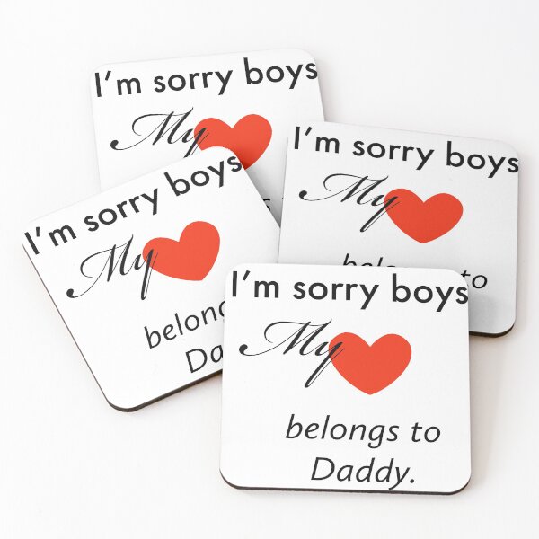 Item preview, I'm sorry boys designed and sold by Mizems.