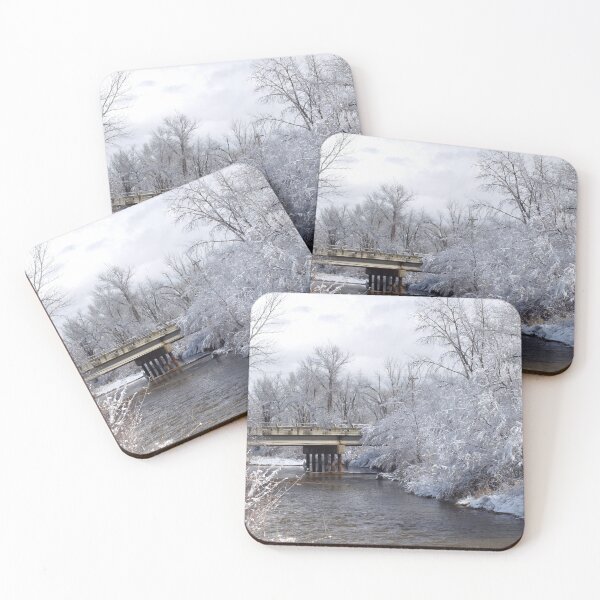 Item preview, Cold snowy winter landscape designed and sold by Ventures1.