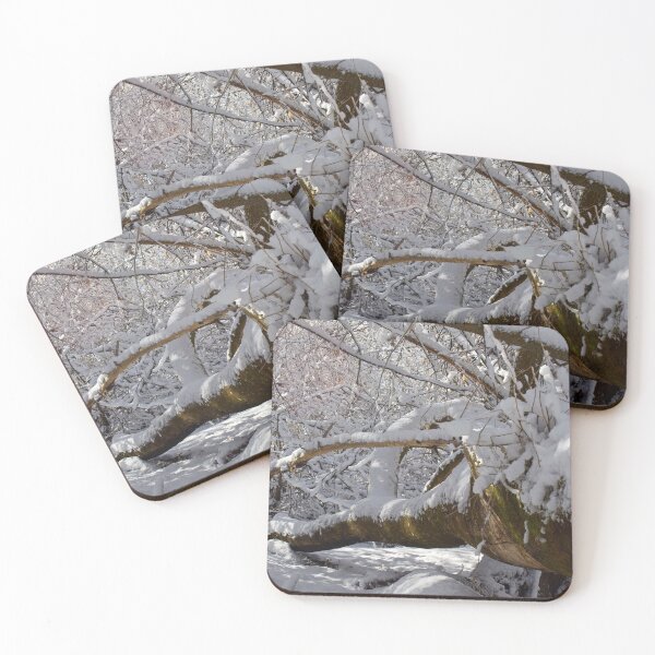 Item preview, Cold snowy winter landscape designed and sold by Ventures1.