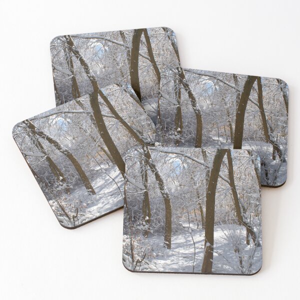 Item preview, Cold snowy winter landscape designed and sold by Ventures1.