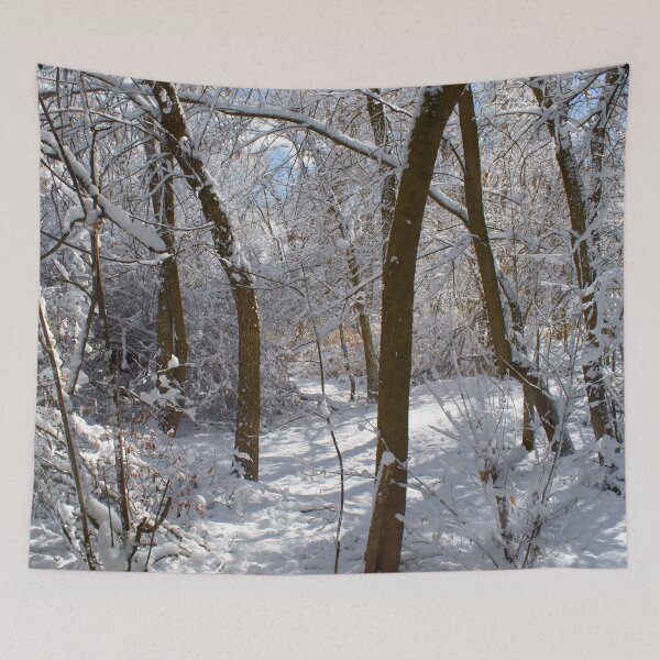 Item preview, Cold snowy winter landscape designed and sold by Ventures1.