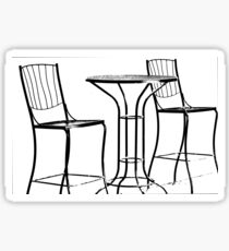 Patio Furniture Sticker