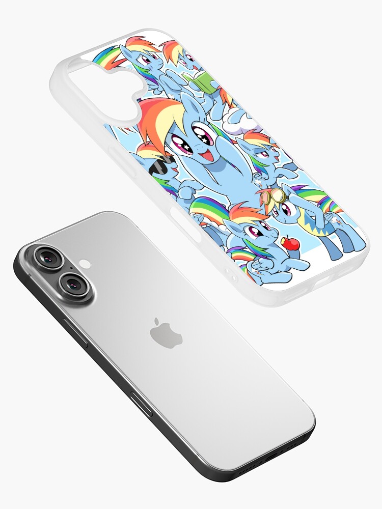 Every Rainbow Dash EVER iPhone Case
