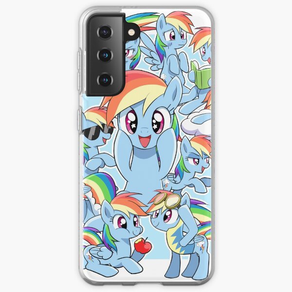 Every Rainbow Dash EVER Samsung Galaxy Soft Case