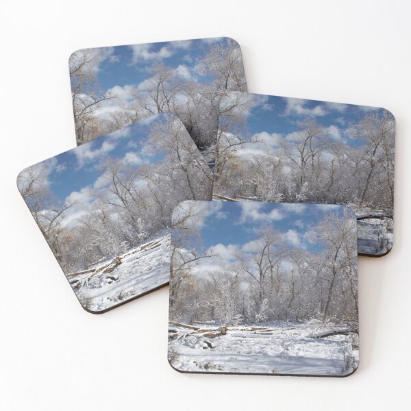 Item preview, Cold snowy winter landscape designed and sold by Ventures1.