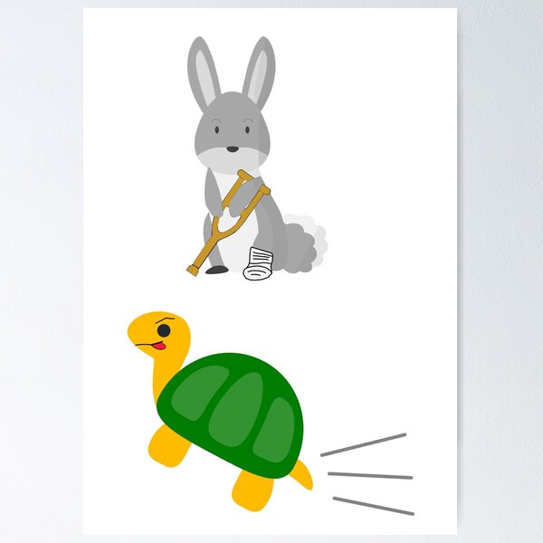 The Tortoise and The Hare – Work in Progress – Sketch – Karen B. Jones –  Illustrator