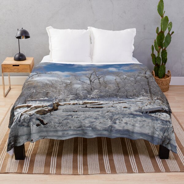 Item preview, Cold snowy winter landscape designed and sold by Ventures1.