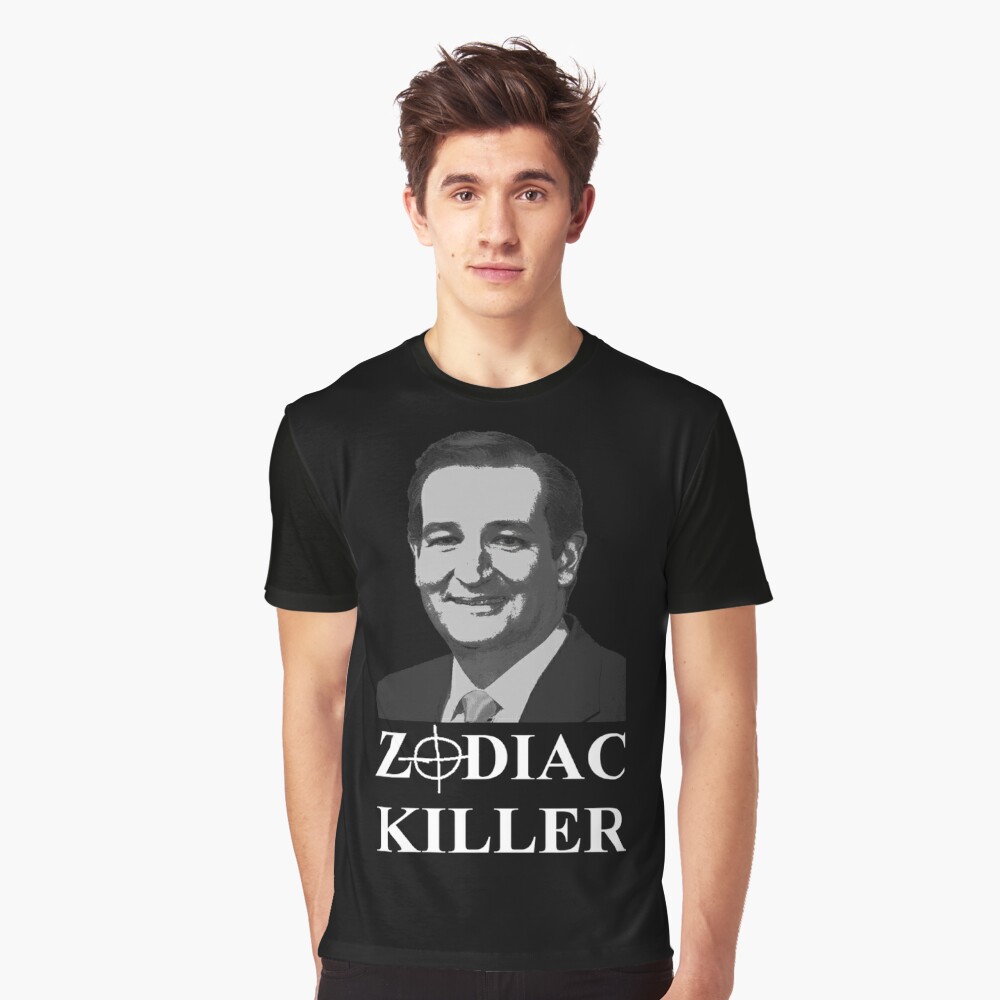 Ted Cruz Camiseta Del Asesino Del Zodiaco Camiseta Divertida 