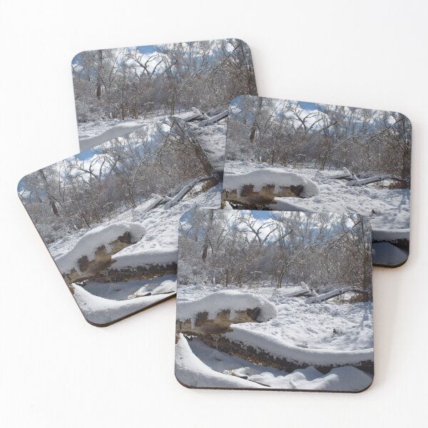 Item preview, Cold snowy winter landscape designed and sold by Ventures1.