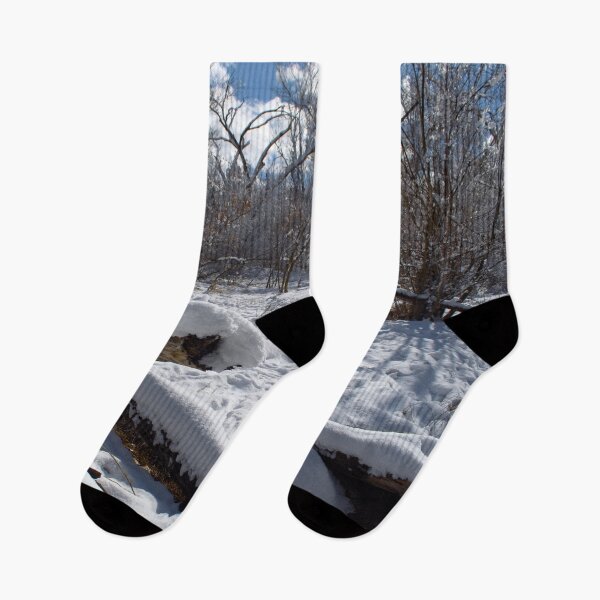 Item preview, Cold snowy winter landscape designed and sold by Ventures1.