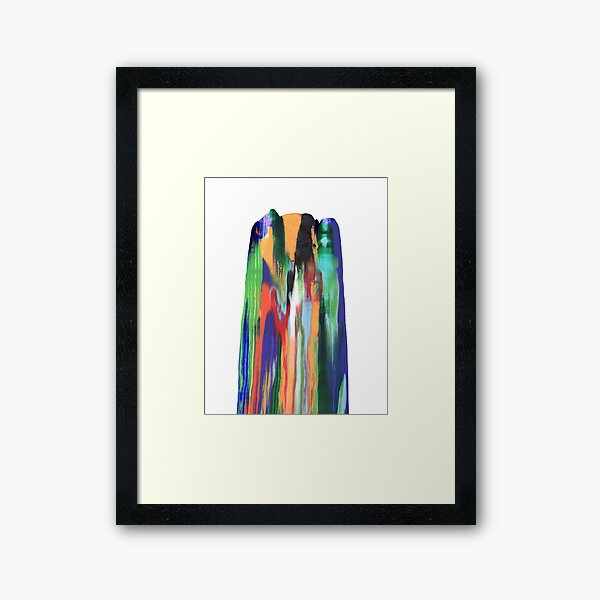 Cheerful Convention Framed Art Print