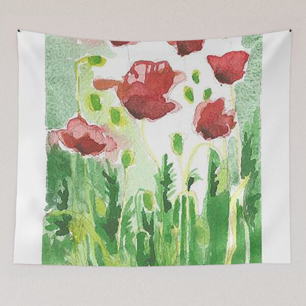 Aperçu de l'œuvre coquelicots créée et vendue par stella-matala.