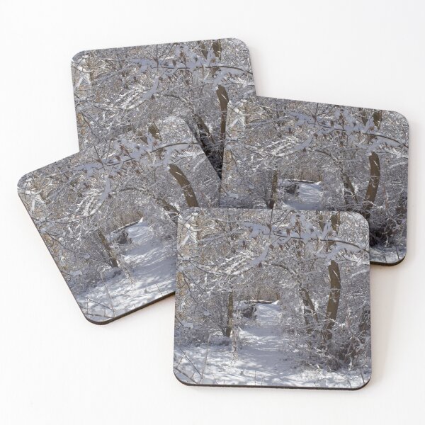 Item preview, Cold snowy winter landscape designed and sold by Ventures1.