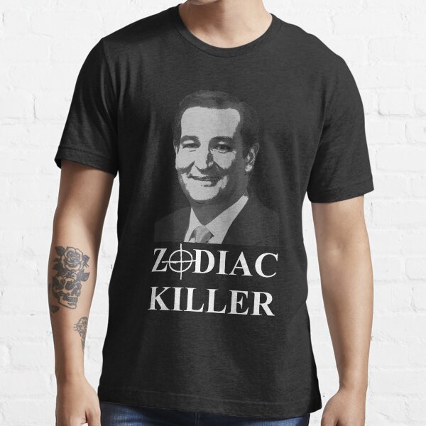 Vista previa del artículo con la obra «Ted Cruz es el asesino del zodiaco», diseñado y vendido por Squinton27.