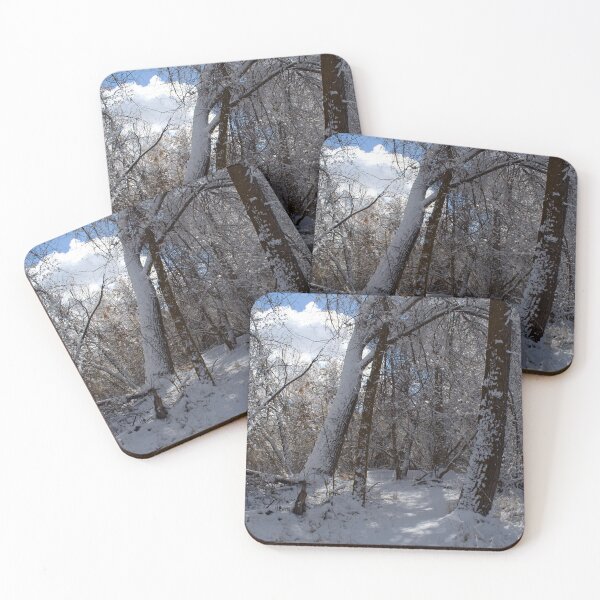 Item preview, Cold snowy winter landscape designed and sold by Ventures1.