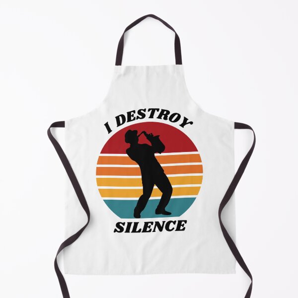 Item preview, I Destroy Silence Saxophone designed and sold by elvisg03.