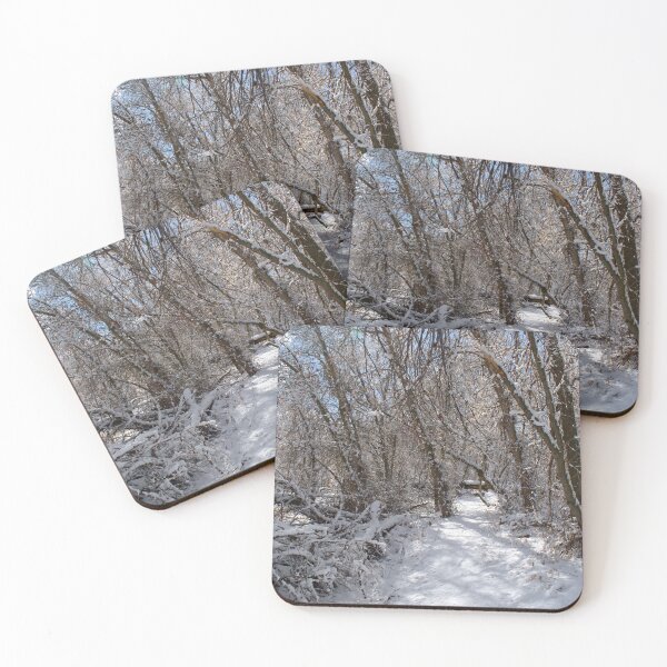 Item preview, Cold snowy winter landscape designed and sold by Ventures1.