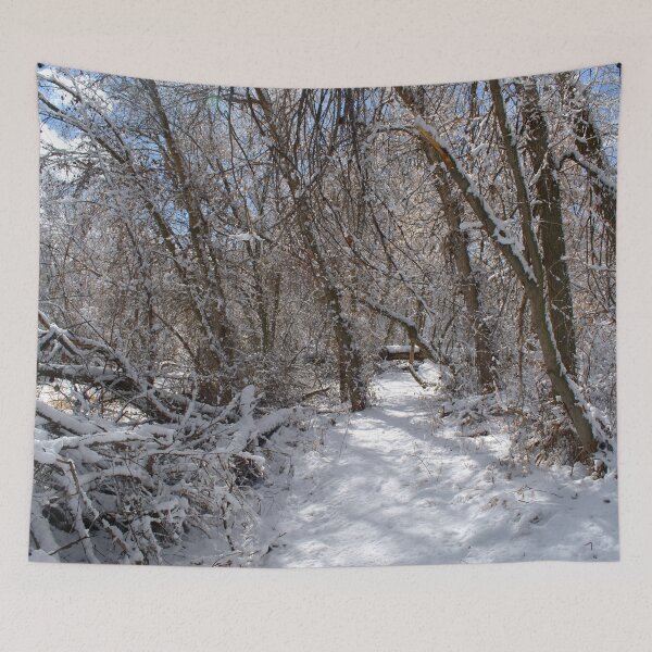 Item preview, Cold snowy winter landscape designed and sold by Ventures1.
