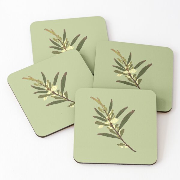 Item preview, Golden Wattle - Australian Native Plant Design designed and sold by Charlotte Weaver.