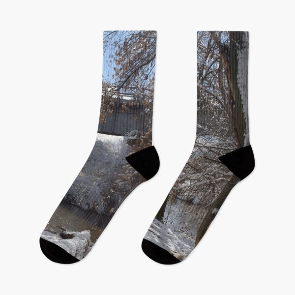 Item preview, Cold snowy winter landscape designed and sold by Ventures1.