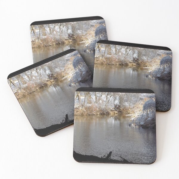 Item preview, Cold snowy winter landscape designed and sold by Ventures1.