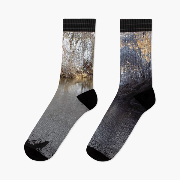 Item preview, Cold snowy winter landscape designed and sold by Ventures1.