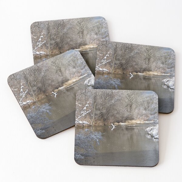 Item preview, Cold snowy winter landscape designed and sold by Ventures1.
