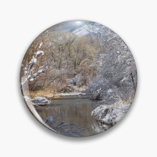 Item preview, Cold snowy winter landscape designed and sold by Ventures1.