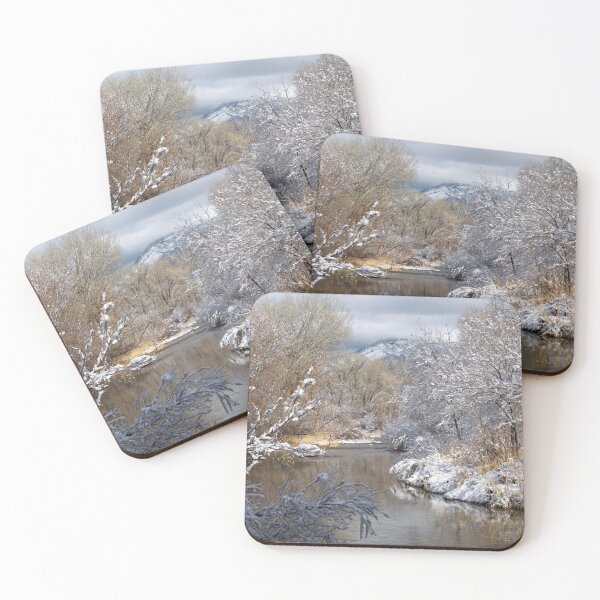 Item preview, Cold snowy winter landscape designed and sold by Ventures1.