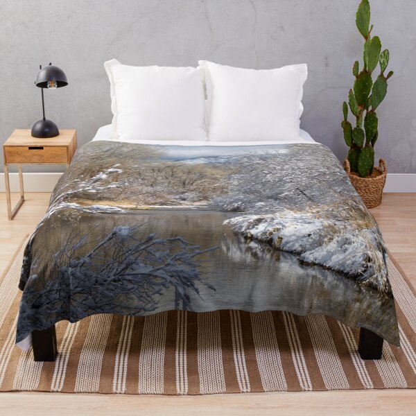 Item preview, Cold snowy winter landscape designed and sold by Ventures1.