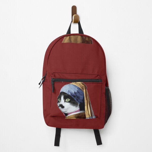 Item preview, Girl with pearl earring Cat meme designed and sold by hypocratees.