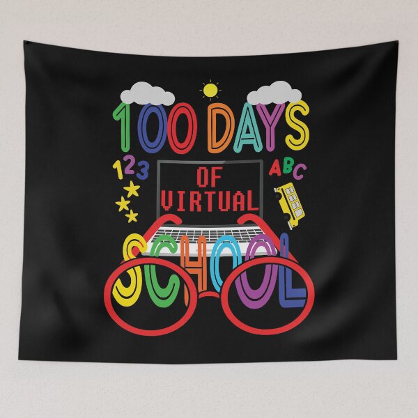 Item preview, 100 days of virtual school designed and sold by OzyManDiaS90.