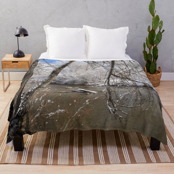 Item preview, Cold snowy winter landscape designed and sold by Ventures1.