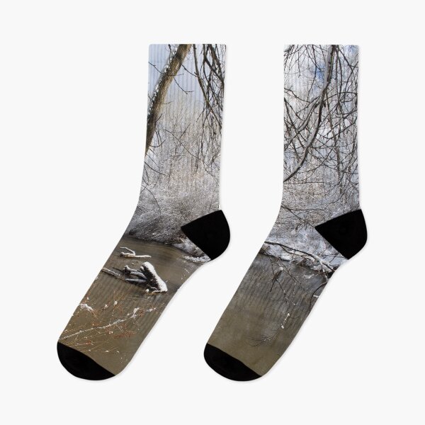 Item preview, Cold snowy winter landscape designed and sold by Ventures1.
