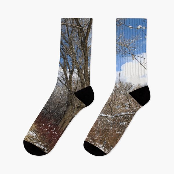Item preview, Cold snowy winter landscape designed and sold by Ventures1.