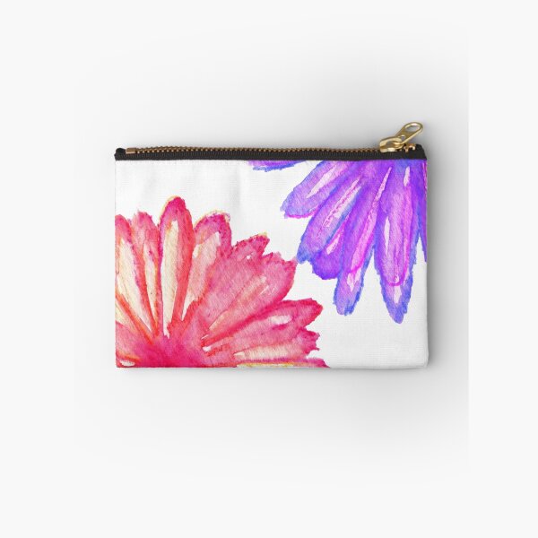 Item preview, Pretty Pink and Purple Hand Painted Flowers designed and sold by Blkstrawberry.