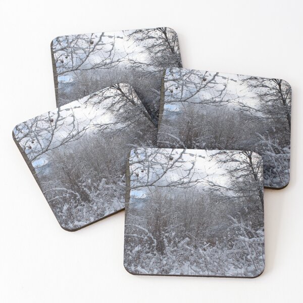 Item preview, Cold snowy winter landscape designed and sold by Ventures1.