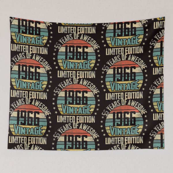 Item preview, VINTAGE 1966 "55 YEARS OF AWESOME" BIRTHDAY OR ANNIVERSARY GIFT designed and sold by dubcee.