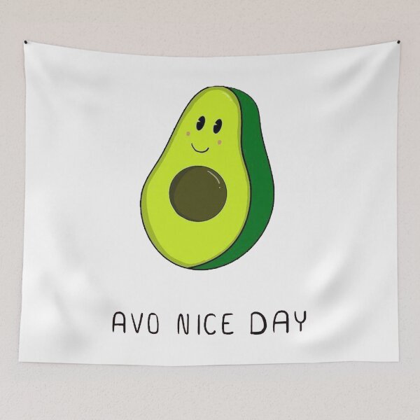 Item preview, Avo Nice Day sticker designed and sold by Middlestick.