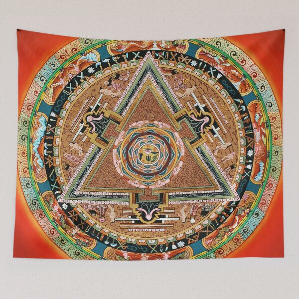 Item preview, Buddhist Mahakala Mandala  43 designed and sold by GuyBlank.