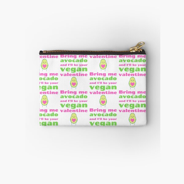 Item preview, Cute Avocado Vegan Valentine designed and sold by WhimsicaliTee.