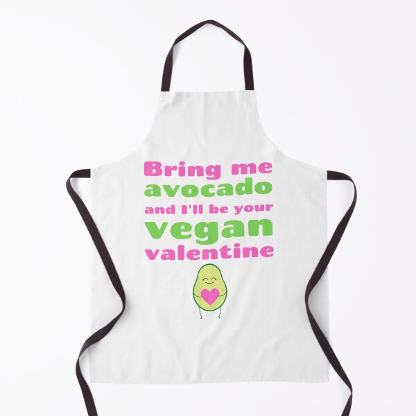 Item preview, Cute Avocado Vegan Valentine designed and sold by WhimsicaliTee.