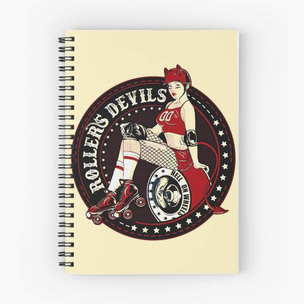 Item preview, roller skater derbi inline devil girl T-Shirt designed and sold by tarixukx.