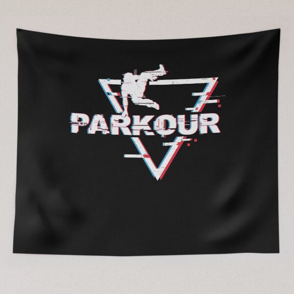 Item preview, Parkour Free Running Retro Glitch designed and sold by MasterKlaw.