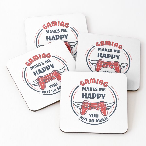 Item preview, GAMING MAKES ME HAPPY YOU NOT SO MUCH - Funny Gift For Gamers designed and sold by CreativaArt-.
