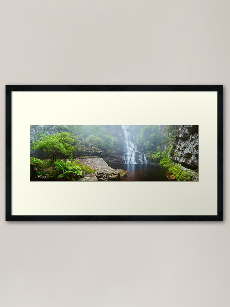 Thumbnail 1 of 7, Framed Art Print, Kalang Falls, Kanangra Boyd National Park, New South Wales, Australia designed and sold by Chockstone.
