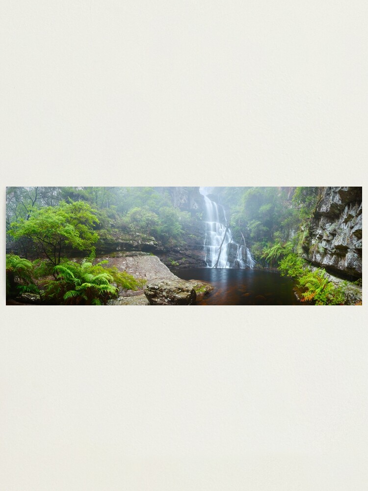 Thumbnail 1 of 3, Photographic Print, Kalang Falls, Kanangra Boyd National Park, New South Wales, Australia designed and sold by Chockstone.