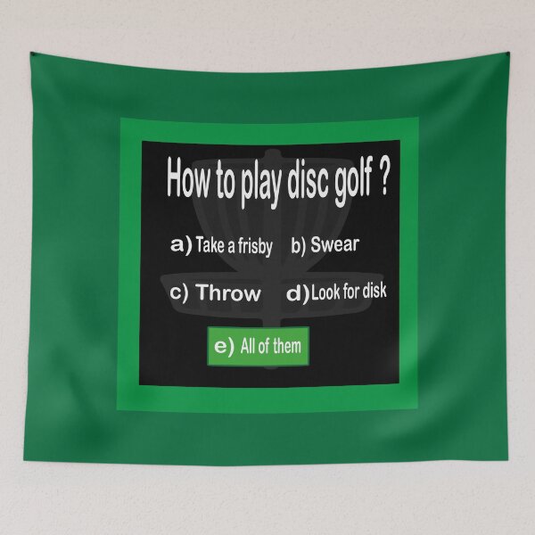 Item preview, How to play disc golf . ??..1 designed and sold by traq59.