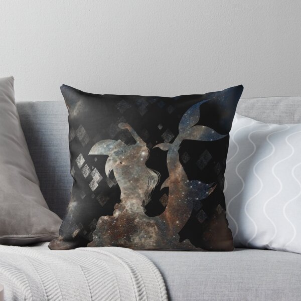 Item preview, galaxy mermaid silhouette designed and sold by Rasmarym.